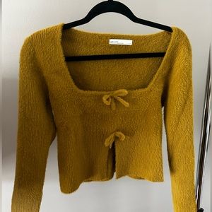 Oak + Fort knit top (size small)
